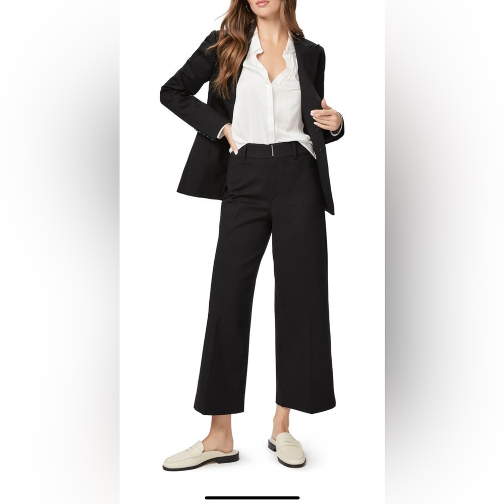 Paige Black Roderika Crop Flare Dress Pant – Size 14 | Like New